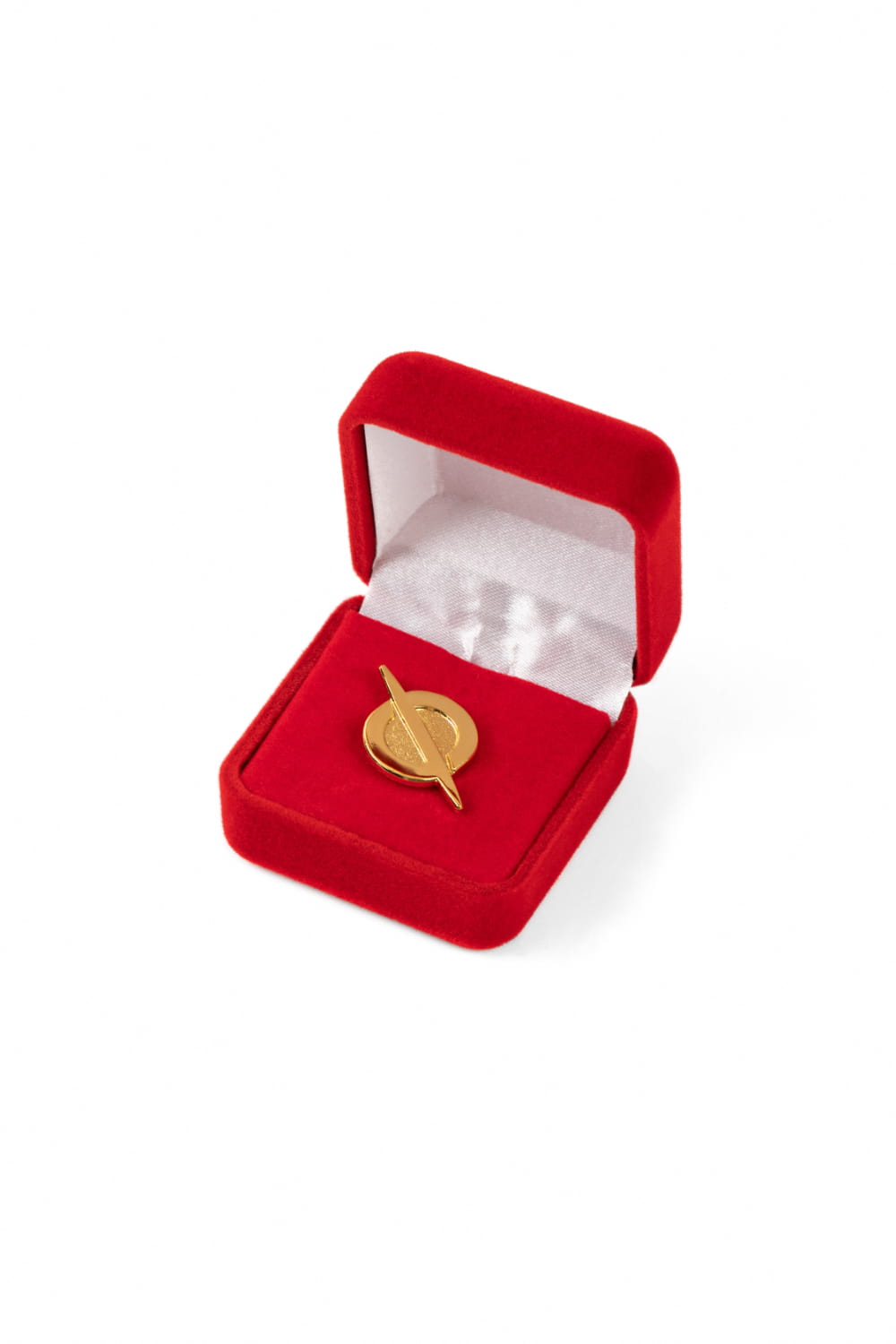 Souvenir badge made of metal "SPHERE" (gold)