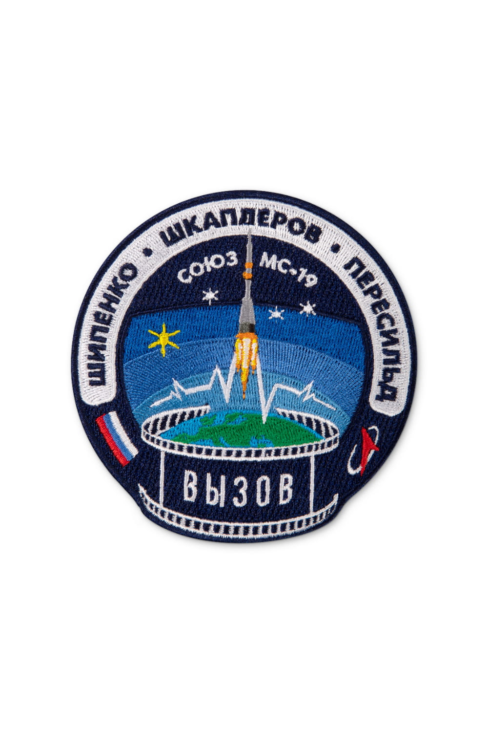 Soyuz MS-19 patch