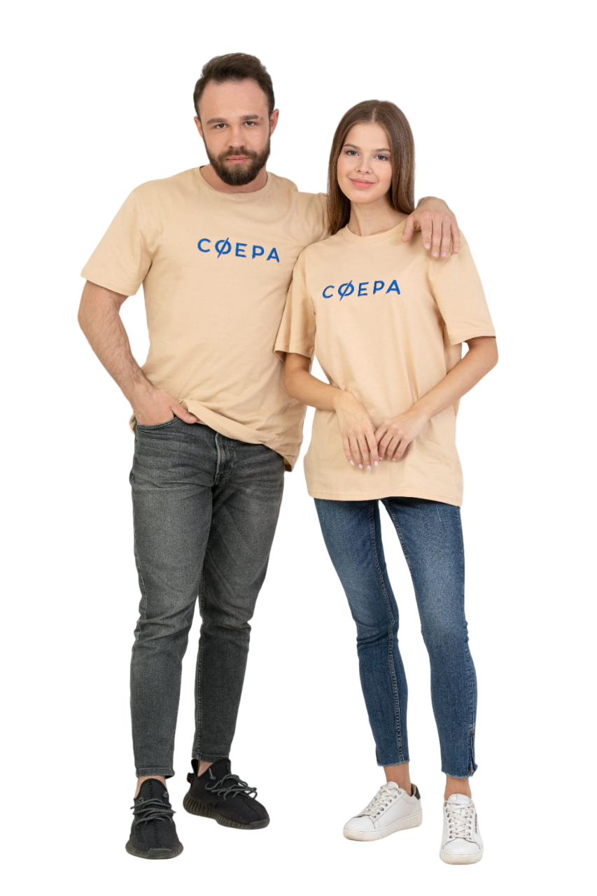 T-shirt Sphere beige
