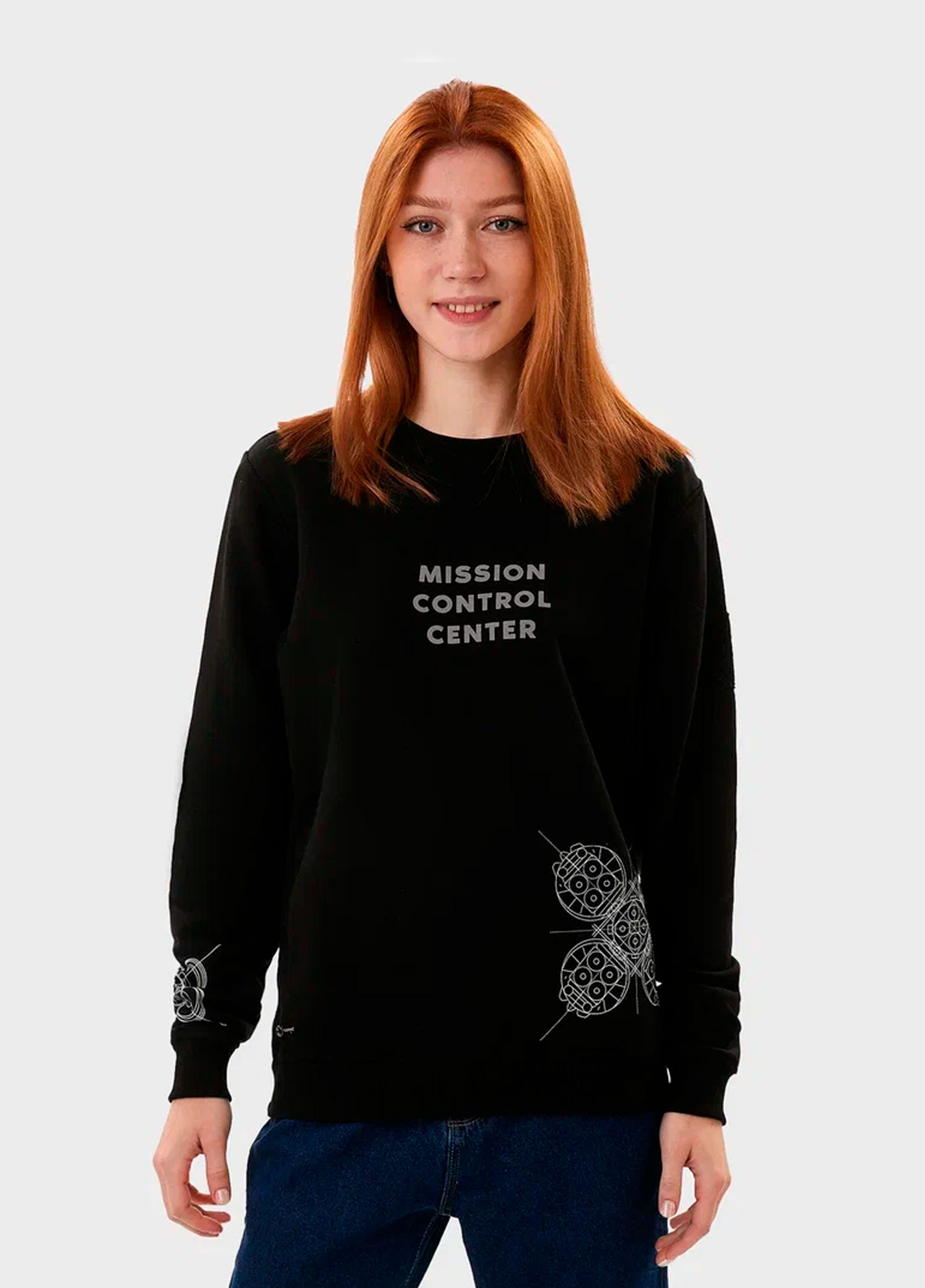 Sweatshirt Blow-up Pattern Sweatshirt Blow-up Pattern