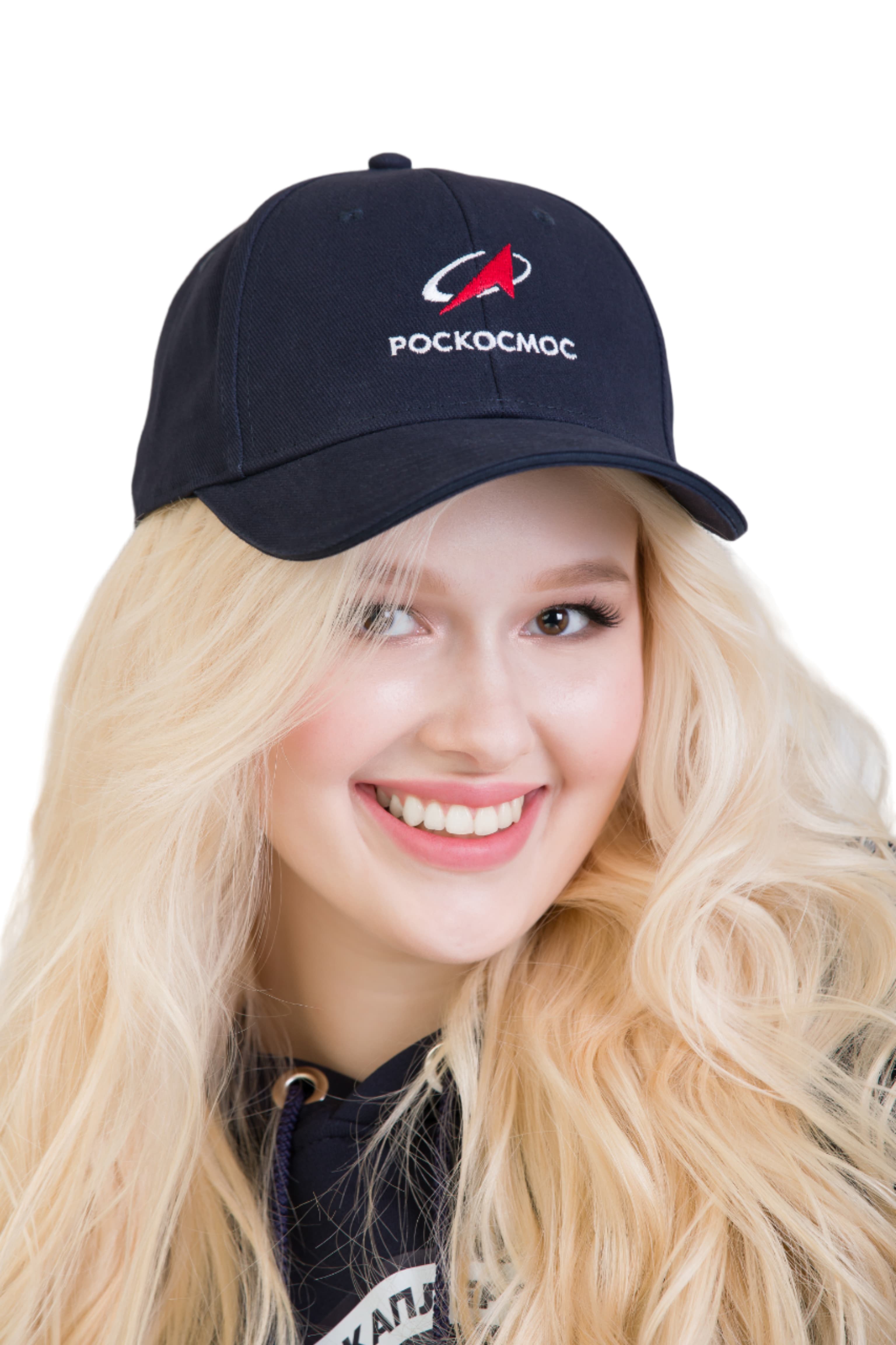 Baseball Cap “Roscosmos”, Dark-blue