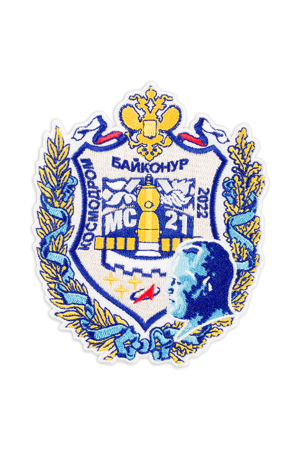 Backup crew Soyuz MS-21 patch