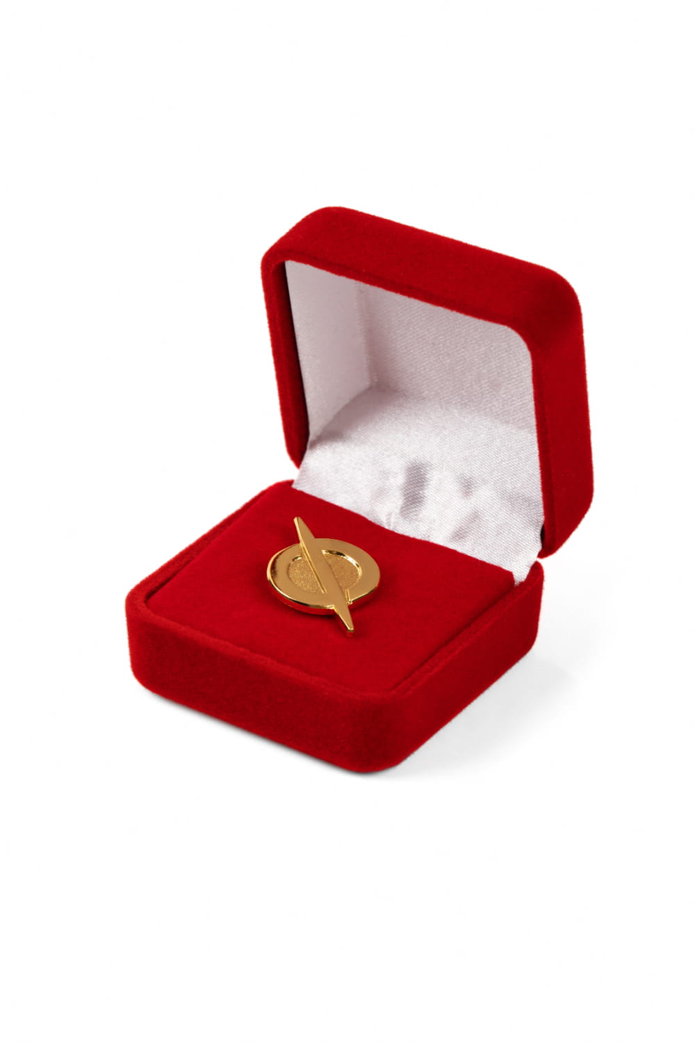 Souvenir badge made of metal "SPHERE" (gold)