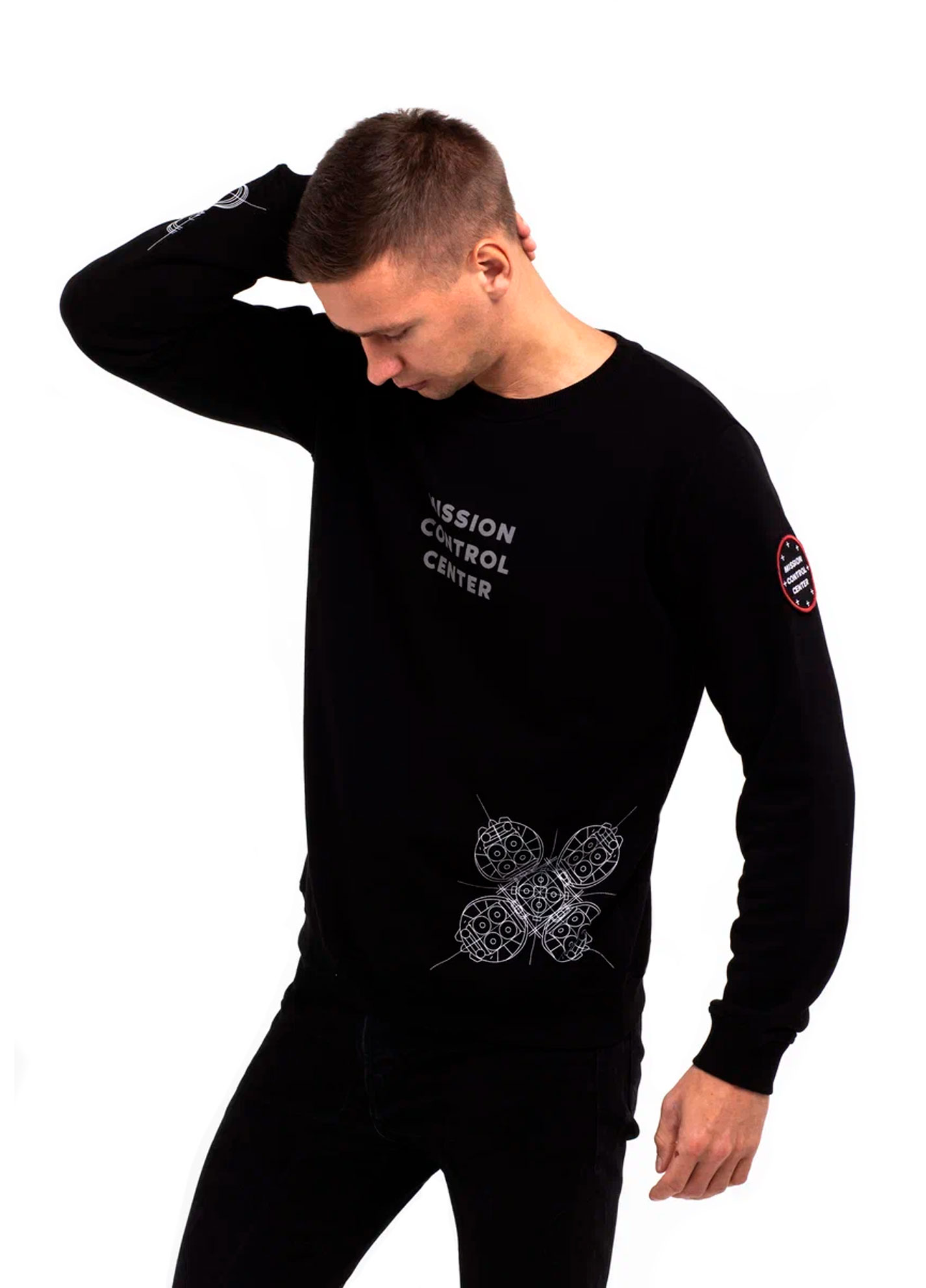 Sweatshirt Blow-up Pattern Sweatshirt Blow-up Pattern