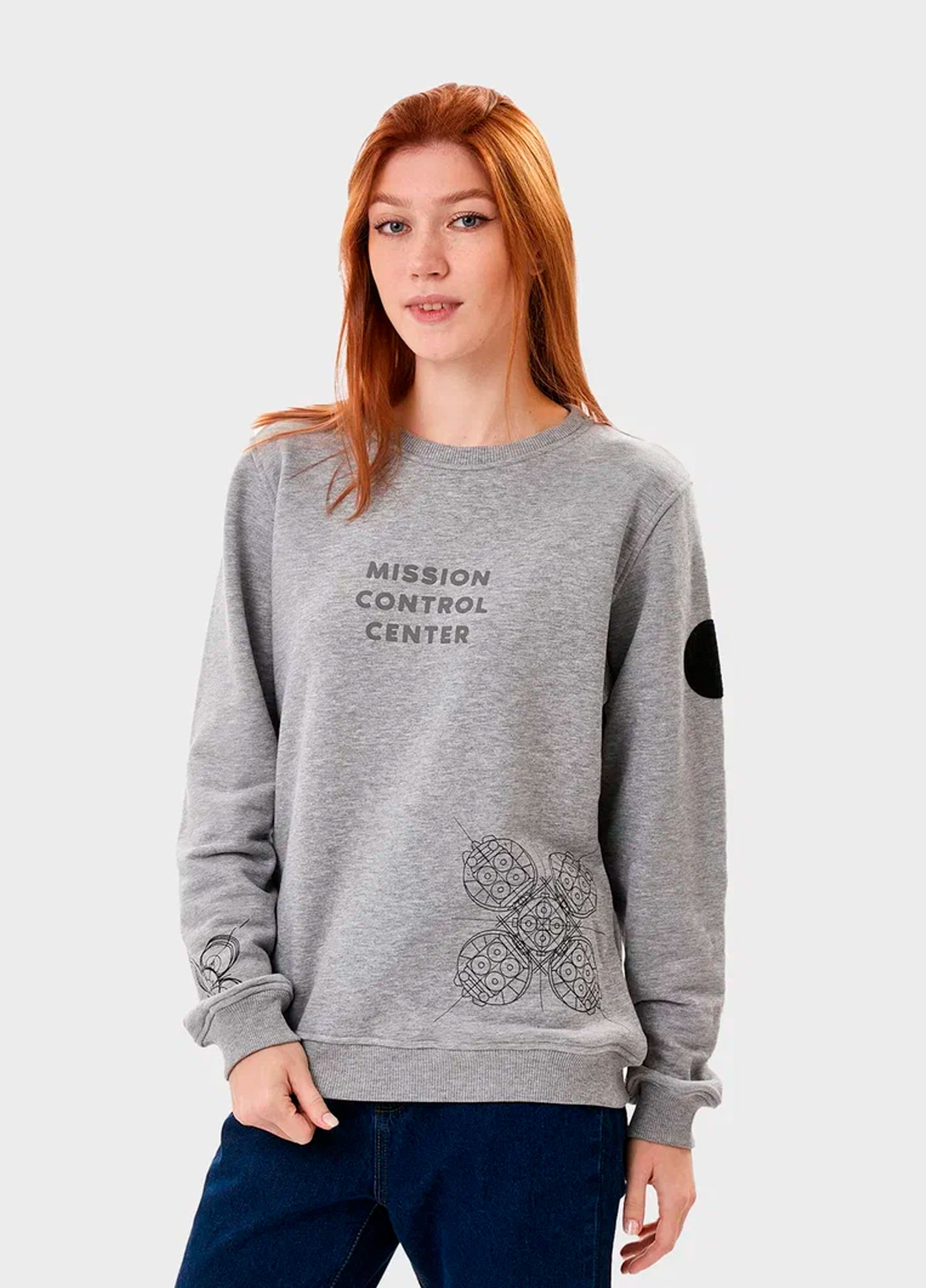 Sweatshirt Blow-up Pattern Sweatshirt Blow-up Pattern