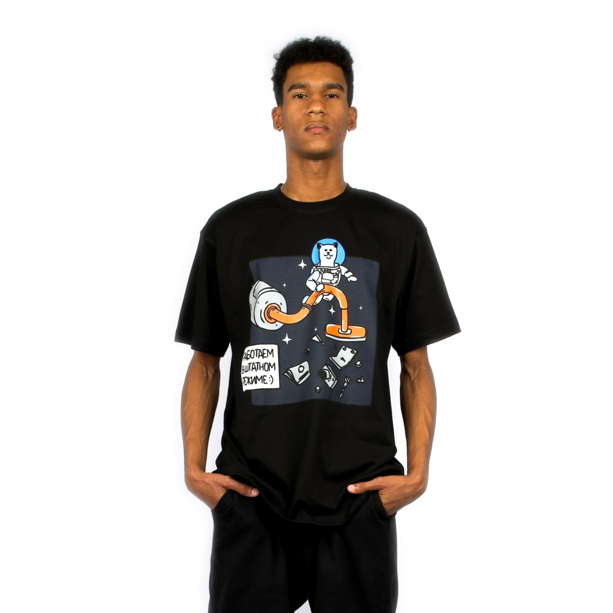 T-shirt Clean space GLAVKOSMOS x YOUTH