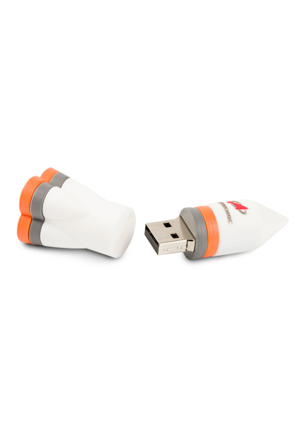 Rocket, USB Flash Drive with Roscosmos logo