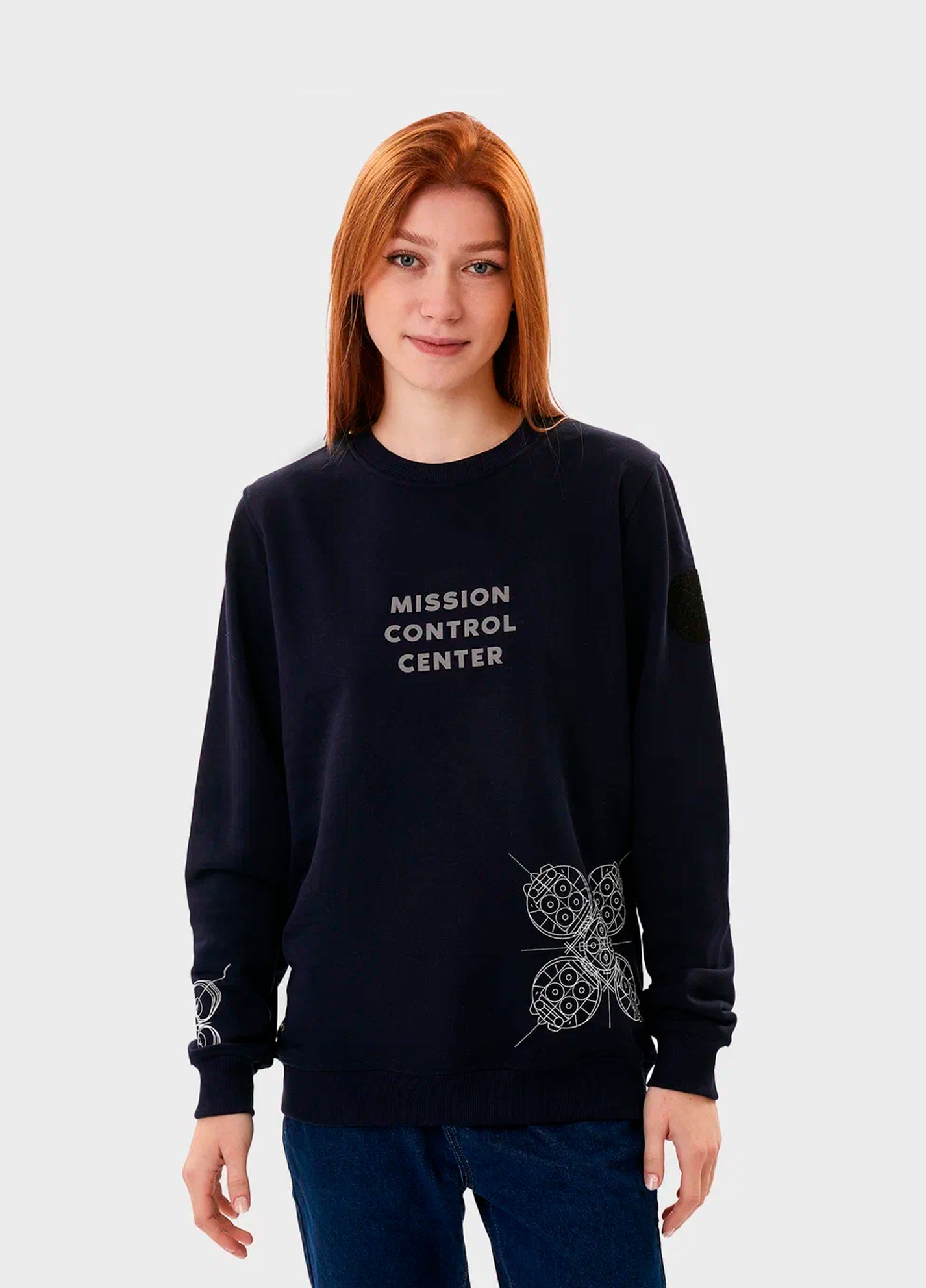 Sweatshirt Blow-up Pattern Sweatshirt Blow-up Pattern