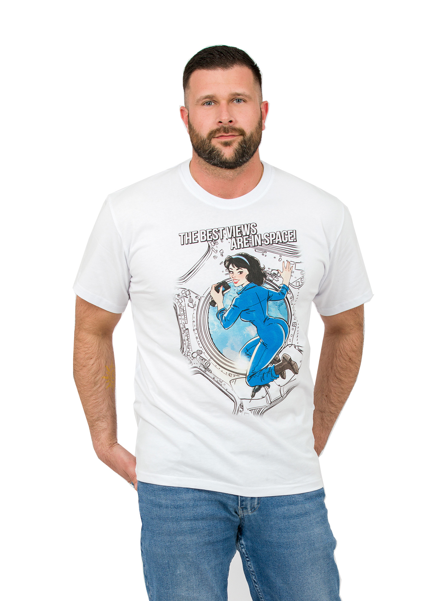 T-shirt The best views are space views