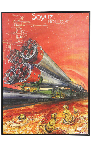 Poster Baikonur