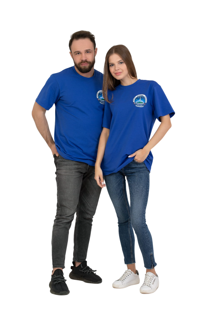 T-shirt Soyuz MS-19 blue