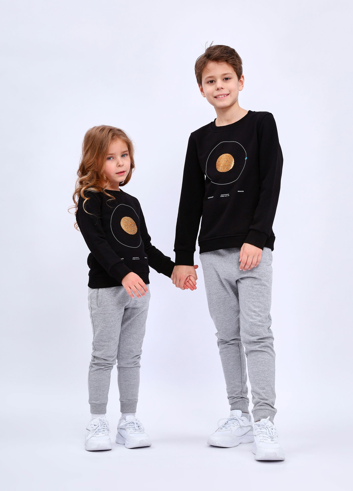 Kids' sweatshirt Sun and Earth Kids' sweatshirt Sun and Earth