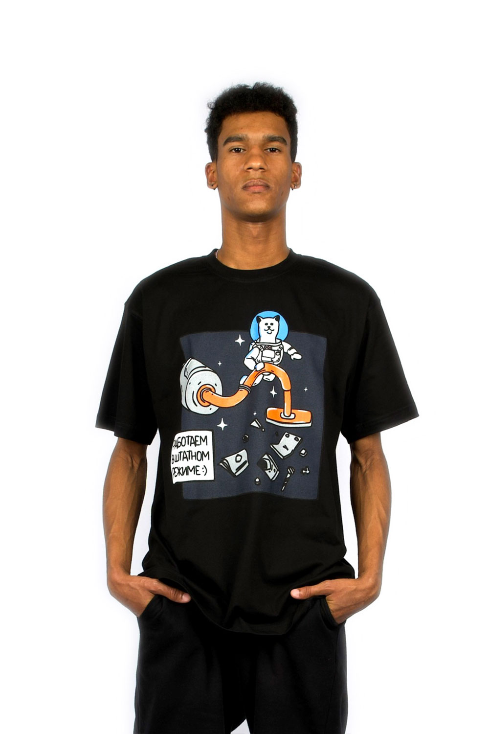 T-shirt Clean space GLAVKOSMOS x YOUTH