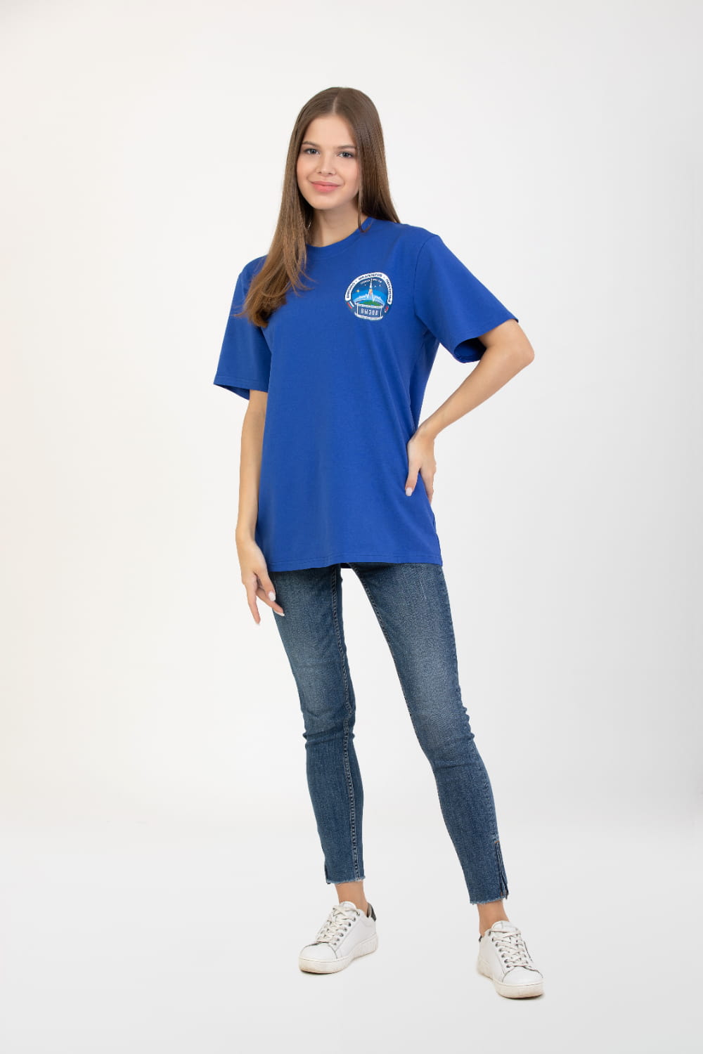 T-shirt Soyuz MS-19 blue T-shirt Soyuz MS-19 blue